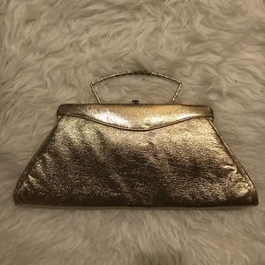 Vintage Gold Clutch